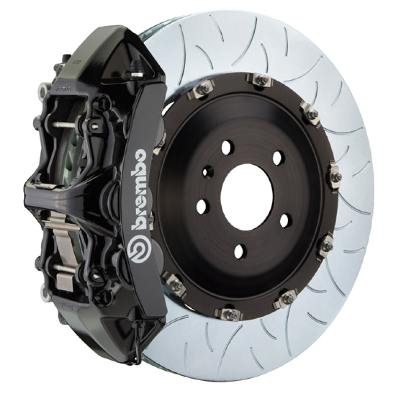 Brembo 25+ BMW X3 30 xDrive (G45) Front GT BBK 6 Piston Cast 380x34 2pc Rotor Slotted Type-3 - Black 1N3.9093A1