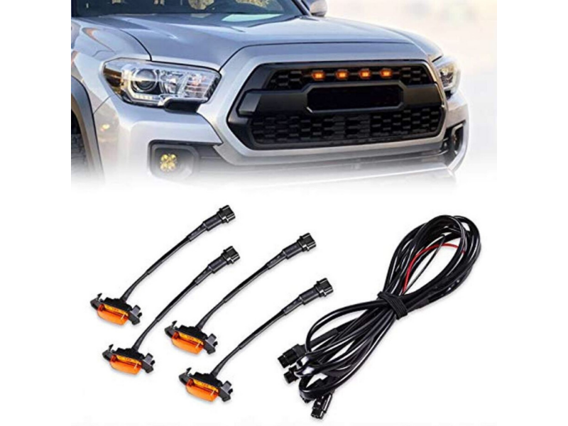Cali Raised LED Cali Raised 16-23 Toyota Tacoma Trd Pro Grille Raptor Led Light Kit - W/ Add A Fuse CR3689