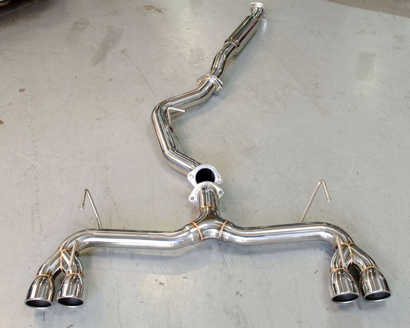 Agency Power 2008+ Subaru STi/2011+ WRX Catback Exhaust w/o Muffler w/Polished Tips (Hatchback Only) AP-GRBH-170S
