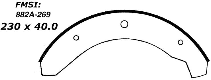 Porterfield Brake Shoes for 1971 VOLKSWAGEN BEETLE