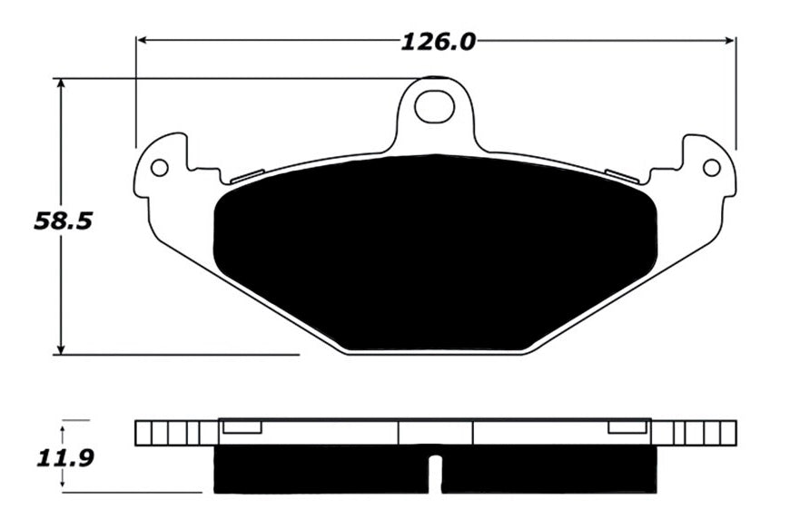 Porterfield Brake Pads for 2011 LOTUS EXIGE