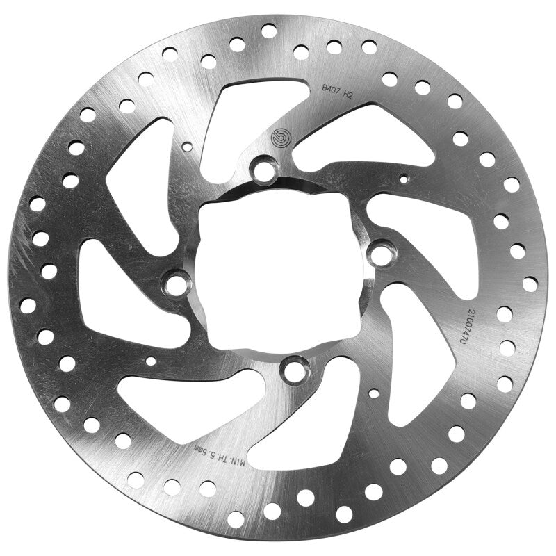 Brembo OE 22-23 Ducati Multistrada V4 Pikes Peak 1158cc 265x6mm Brake Disc - Rear Fixed 68B407H2