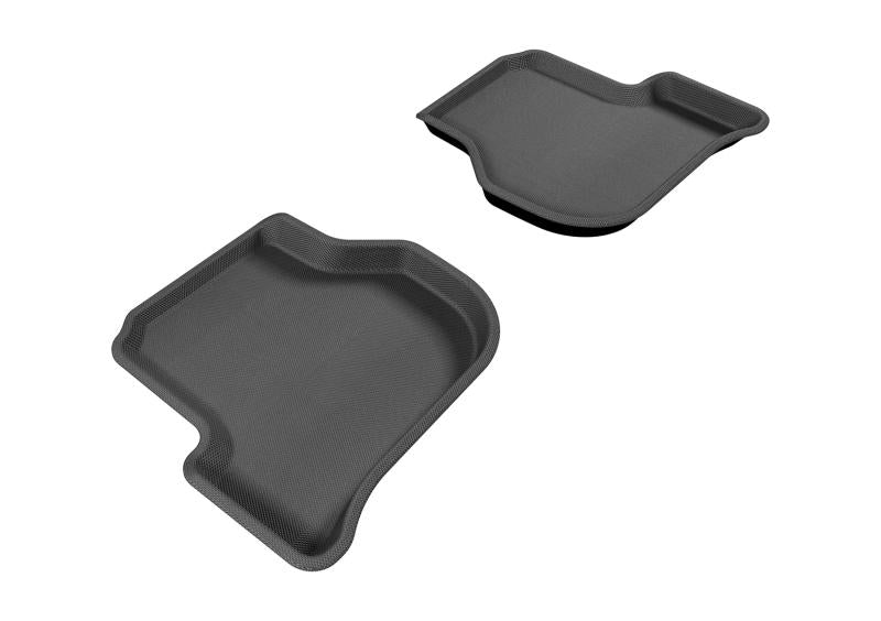 3D MAXpider 2005-2010 Volkswagen Jetta/Golf Kagu 2nd Row Floormats - Gray L1VW00821501