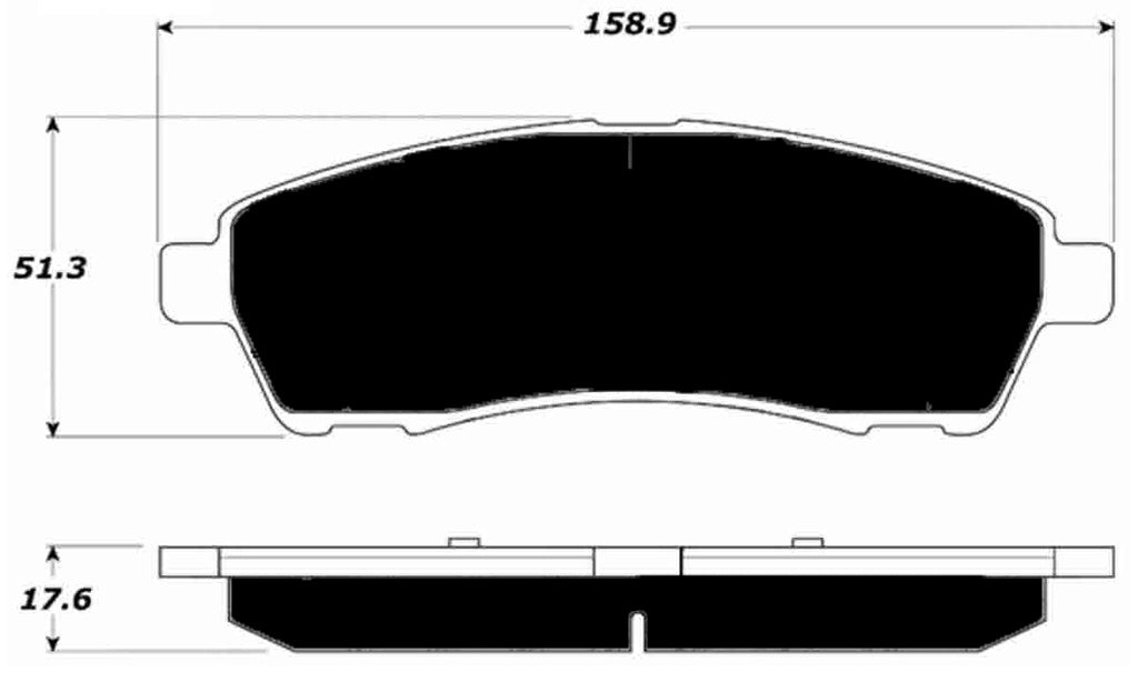 Porterfield Brake Pads for 2001 FORD F350 1 Ton 4WD DRW