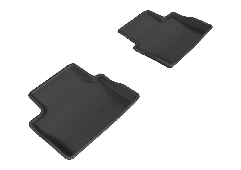 3D MAXpider 2013-2015 Chevrolet Malibu Kagu 2nd Row Floormats - Gray L1CH06321501