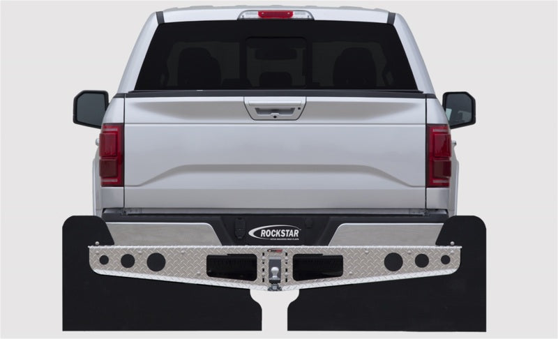 Access Rockstar 2XL 2020+ Chevrolet / GMC 2500/3500 Diamond Plate Hitch Mounted Mud Flaps A10201122