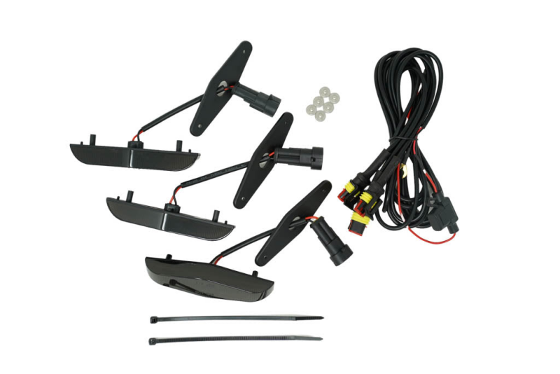 Cali Raised LED Cali Raised 14-24 Toyota 4Runner Grille Raptor LED Light Kit - Smoked CR3687