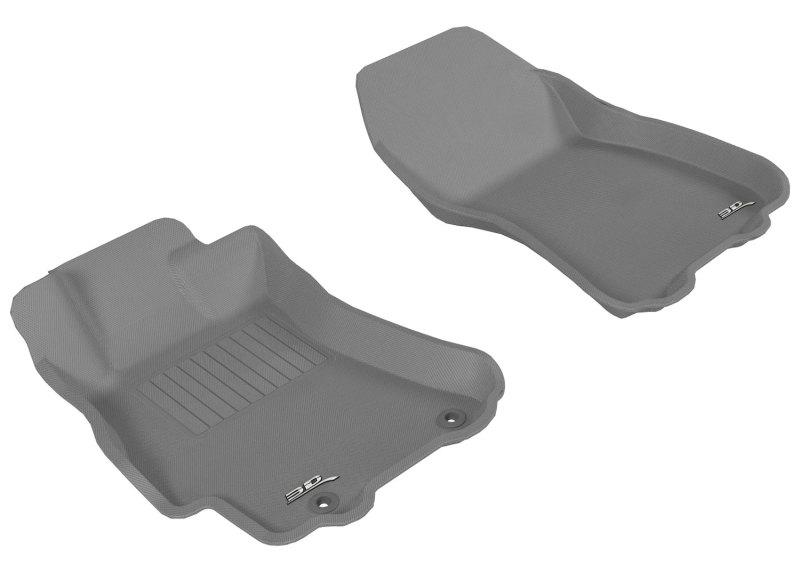 3D MAXpider 2010-2014 Subaru Legacy/Outback Kagu 1st Row Floormat - Gray L1SB00411501