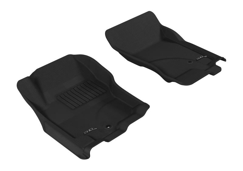 3D MAXpider 2005-2015 Nissan Pathfinder/Xterra Kagu 1st Row Floormat - Gray L1NS06511501