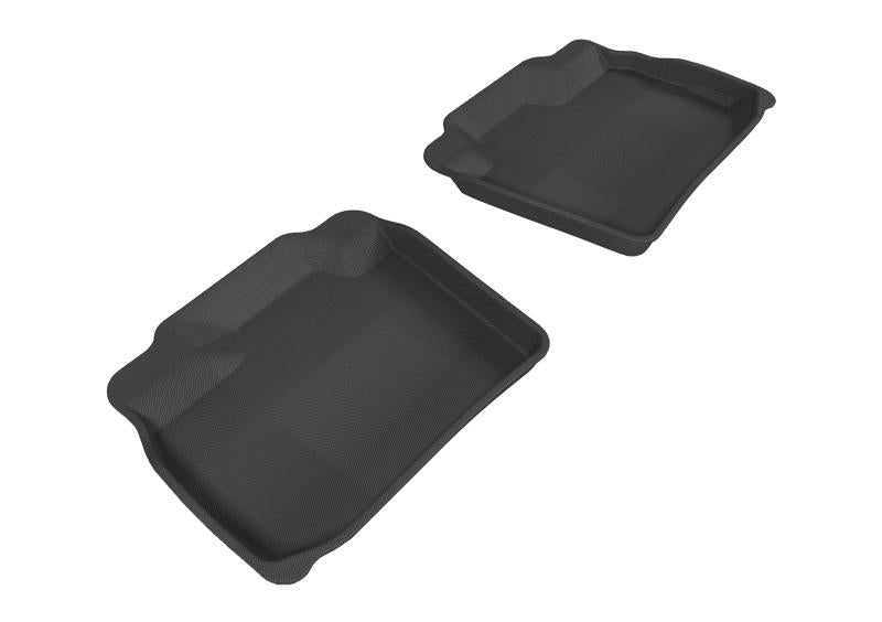 3D MAXpider 2011-2018 Nissan Leaf Kagu 2nd Row Floormats - Gray L1NS04921501