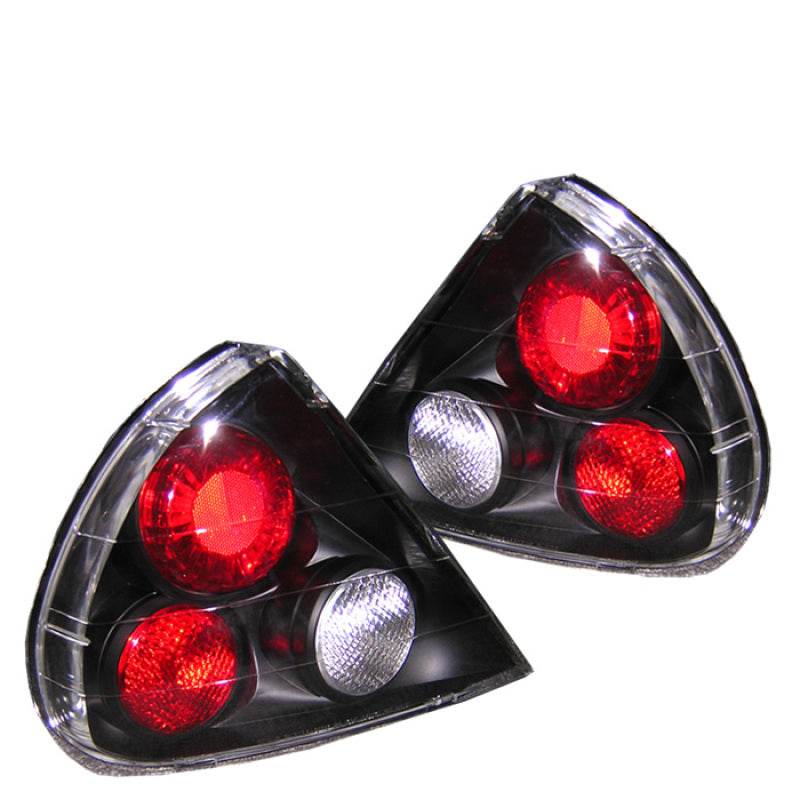 SPYDER Mitsubishi Lancer 97-98 2/4Dr Euro Style Tail Lights Black ALT-YD-ML97-BK 5006455