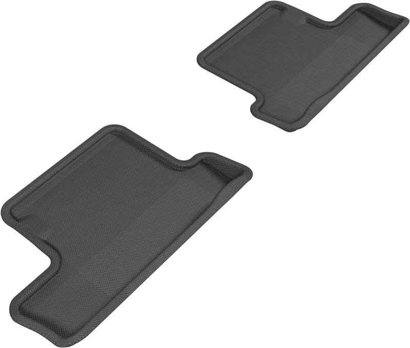 3D MAXpider 2013-2019 Toyota/Subaru/Scion FR-S Kagu 2nd Row Floormats - Gray L1SC00221501