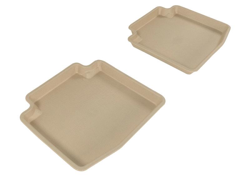 3D MAXpider 2005-2009 Buick Lacrosse Kagu 2nd Row Floormats - Tan L1BC00221502