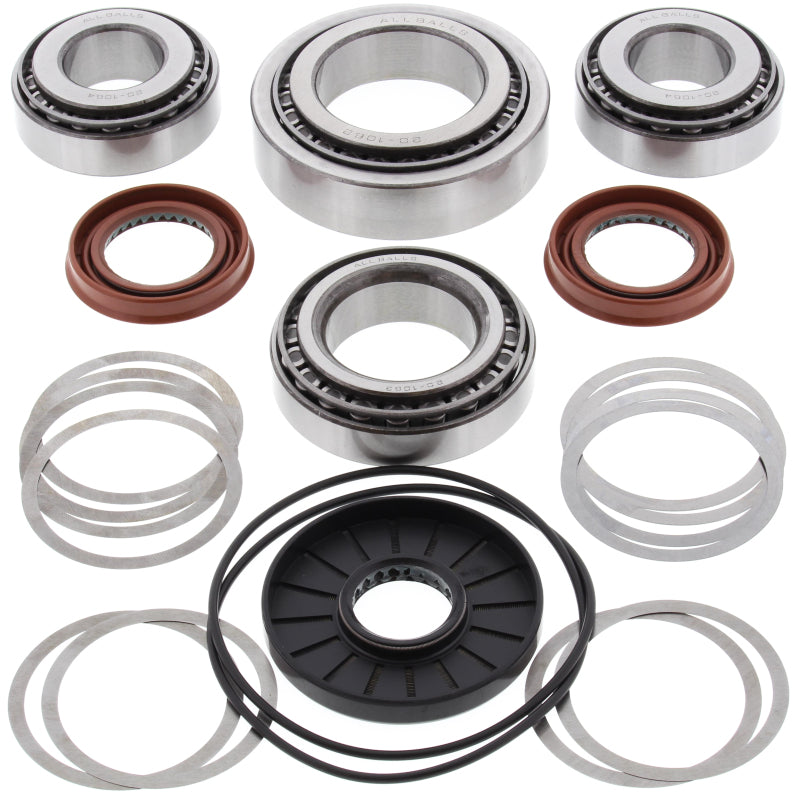 All Balls Racing 08-09 Polaris Ranger 2x4 500 Differential Bearing & Seal Kit Rear 25-2082