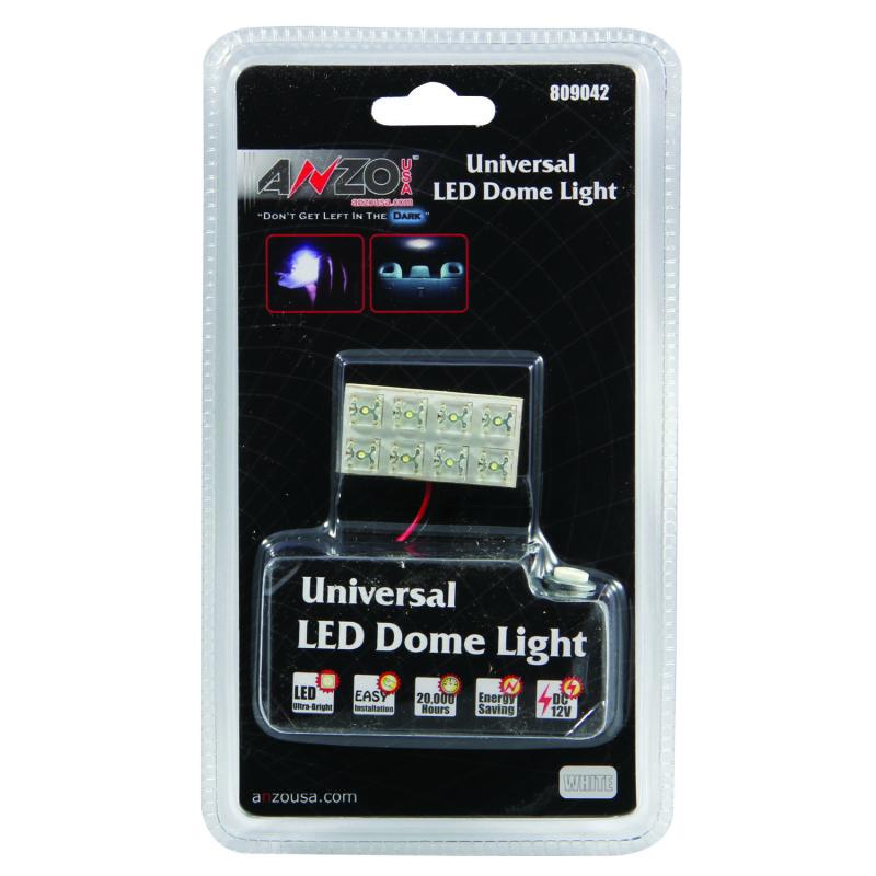 ANZO LED Dome Light Universal LED Dome Light - 8 LED Universal 1.5in x .75in 809042