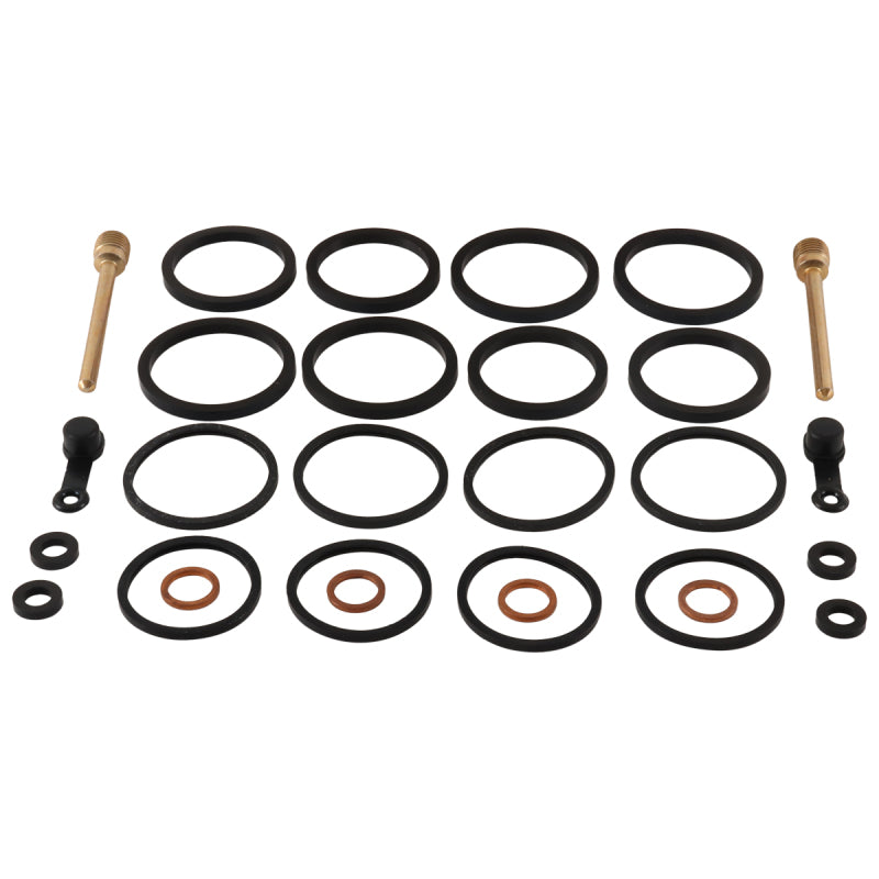 All Balls Racing 02-05 Kawasaki ZZR1200 Caliper Rebuild Kit Front 18-3126