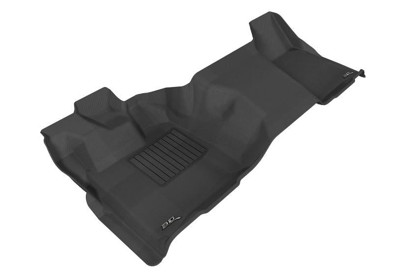 3D MAXpider 2011-2016 Ford F-250/350/450 Regular Cab Kagu 1st Row Floormat - Gray L1FR06611501