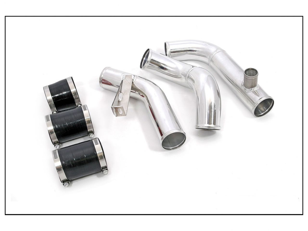AMS EVO VIII/IX Upper IC Pipe Flanged for an HKS BOV