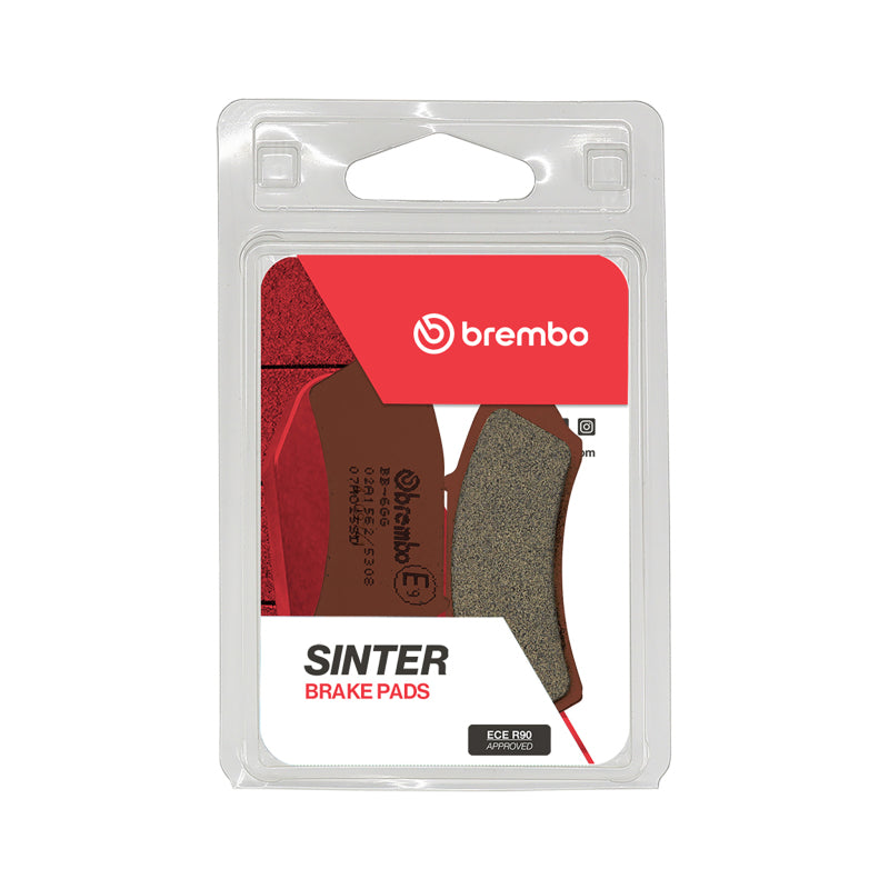 Brembo OE 88-90 Honda NX 250cc Sinter Brake Pad - Front 07HO25SD