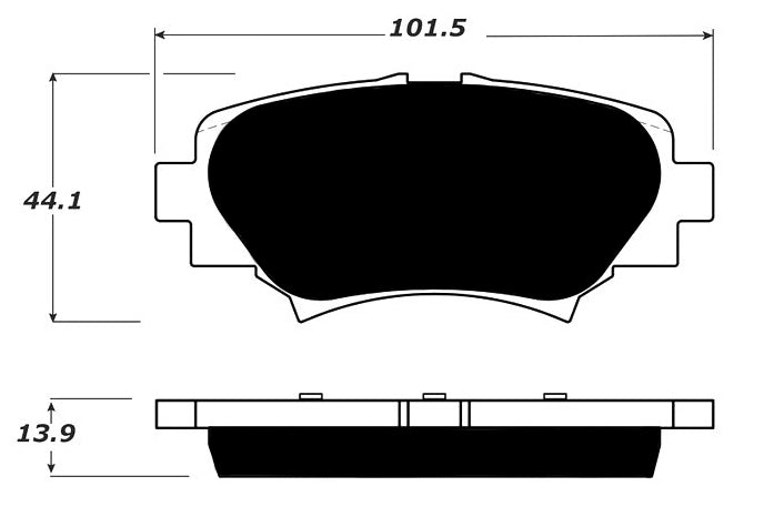 Porterfield Brake Pads for 2016 MAZDA 3 (JAPAN BUILD)