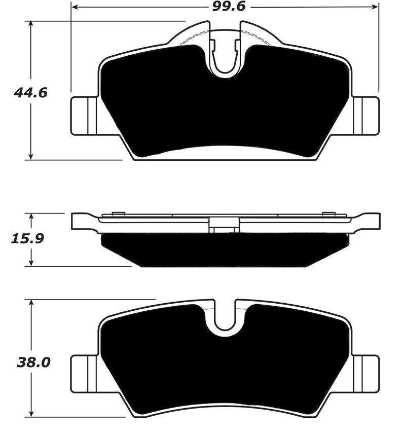 Porterfield Brake Pads for 2014 MINI Cooper 2 Door