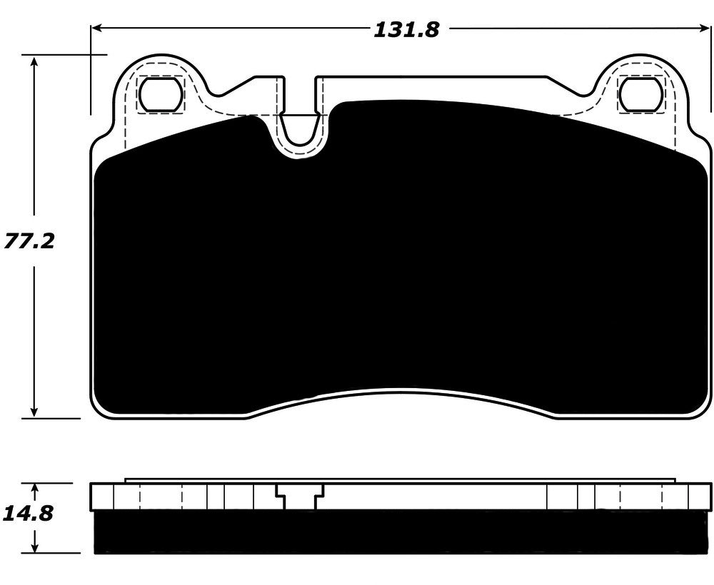 Porterfield Brake Pads for 2017 ACURA NSX