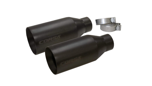 Corsa Replacement / 5.0 in Single Flat Cut Tip Kit | Raptor 3.5T, RAM TRX CORSA Systems (14051)