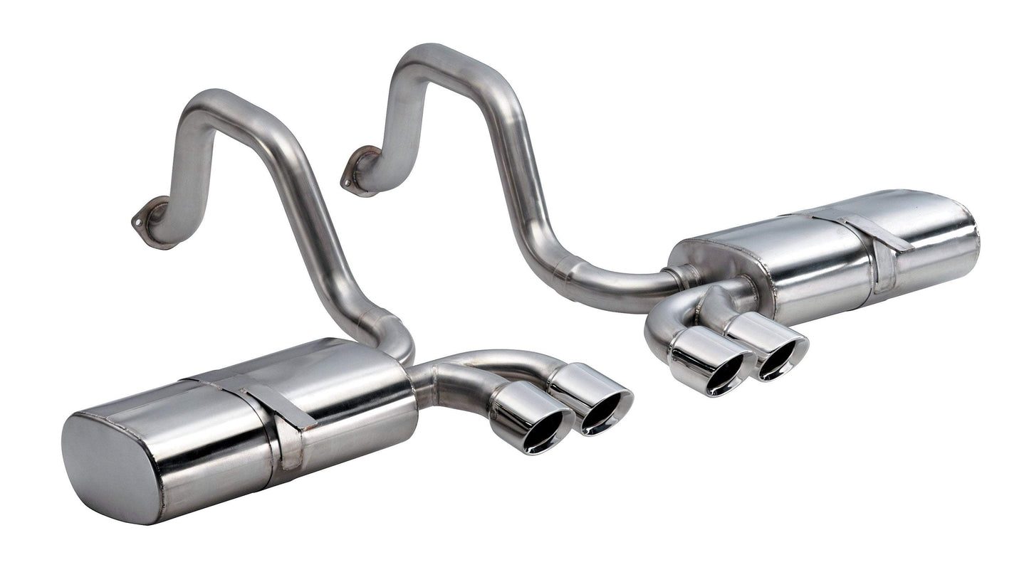 Corsa Sport / 2.5 in Axle-Back 3.5 in Twin Tips | 1997-2004 Corvette C5 (14111)