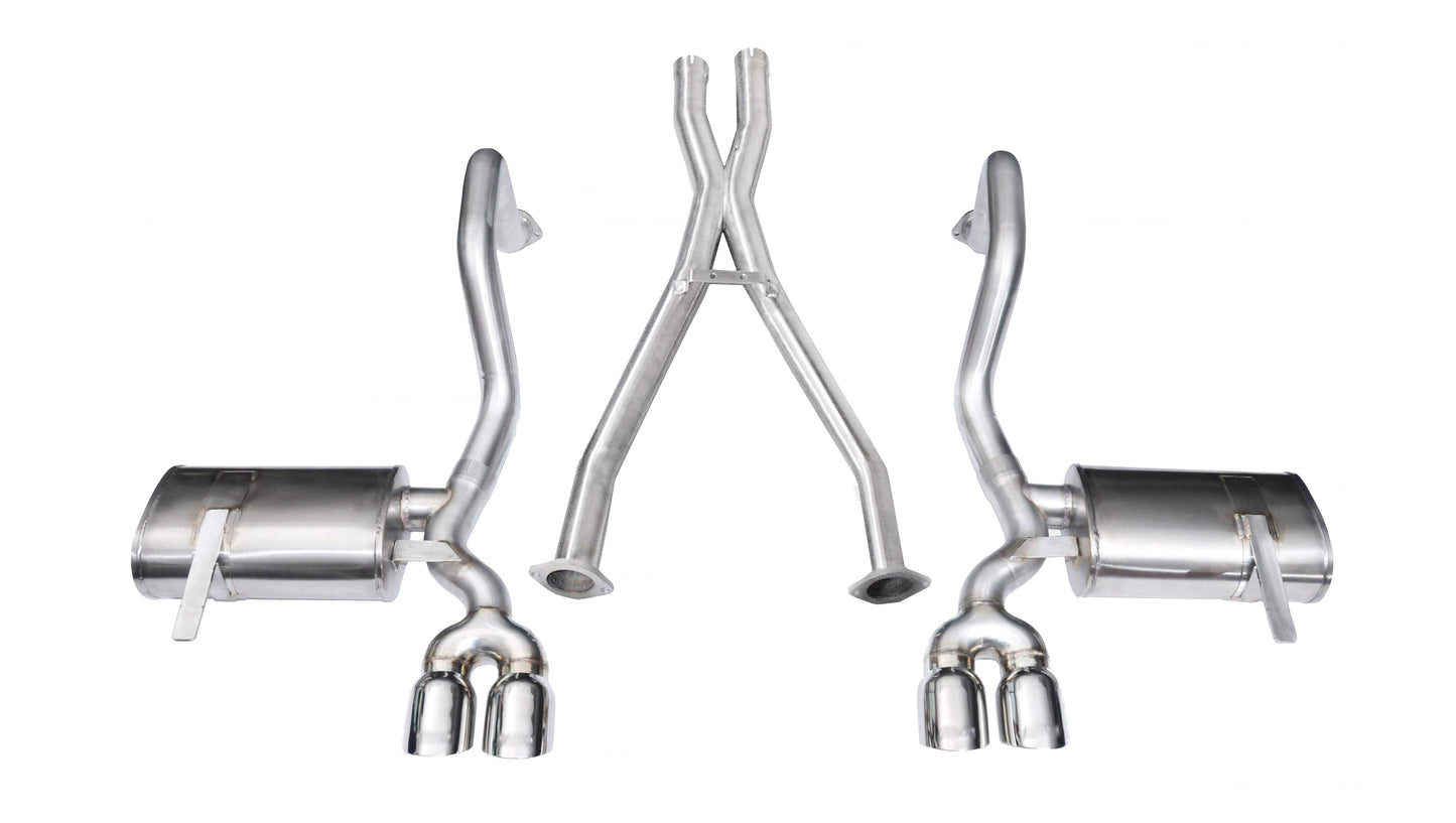 Corsa Xtreme / 2.5 in Cat-Back 3.5 in Twin Tips | 1997-2004 Corvette C5 (14114)