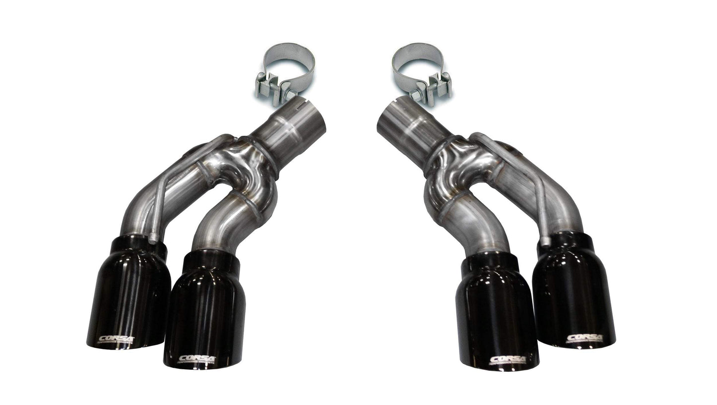 Corsa Replacement / 4.0 in Twin Tip Kit | 2016-2019 CTS-V 6.2L CORSA Systems (14359)