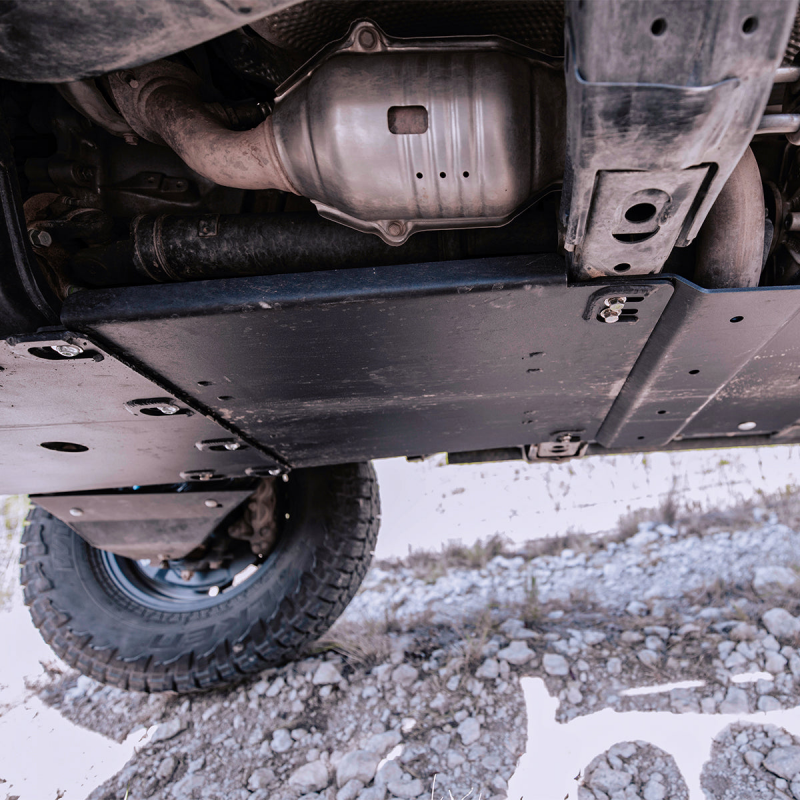 Cali Raised LED Cali Raised 14-24 4Runner Transmission Skid Plate - Steel / Powder Coat CR3814