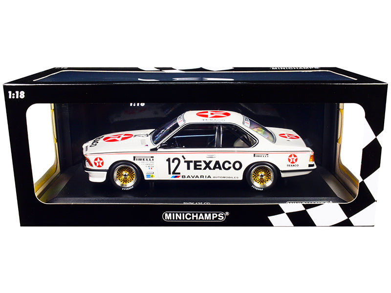 BMW 635 CSi #12 C. Ballot-Lena - R. Metge - J. C. Andruet "Texaco" 24H of Spa (1985) Limited Edition to 300 pieces Worldwide 1/18 Diecast Model Car by Minichamps free shipping USA