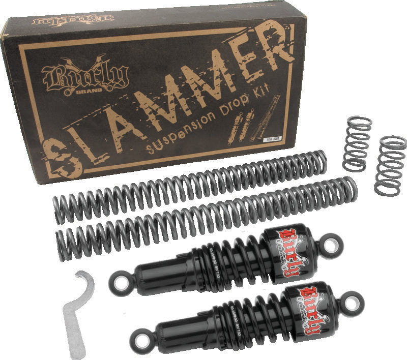 Burly Brand Slammer Kit - Black B28-1001B