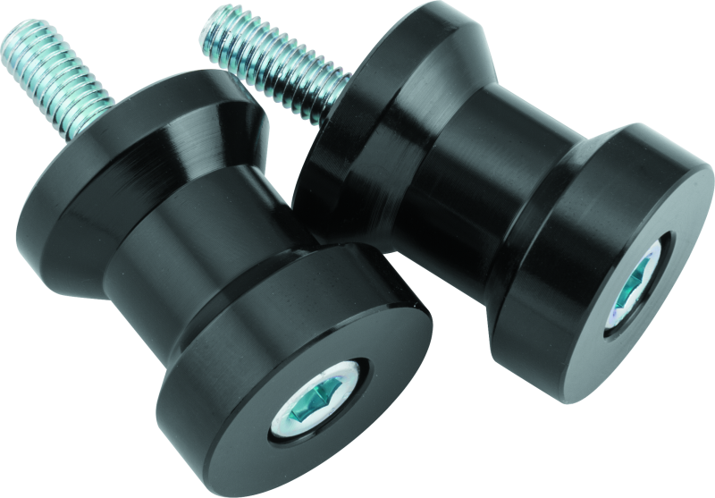 BikeMaster Alum Spool Kit H/D - 6mm - Black 151623
