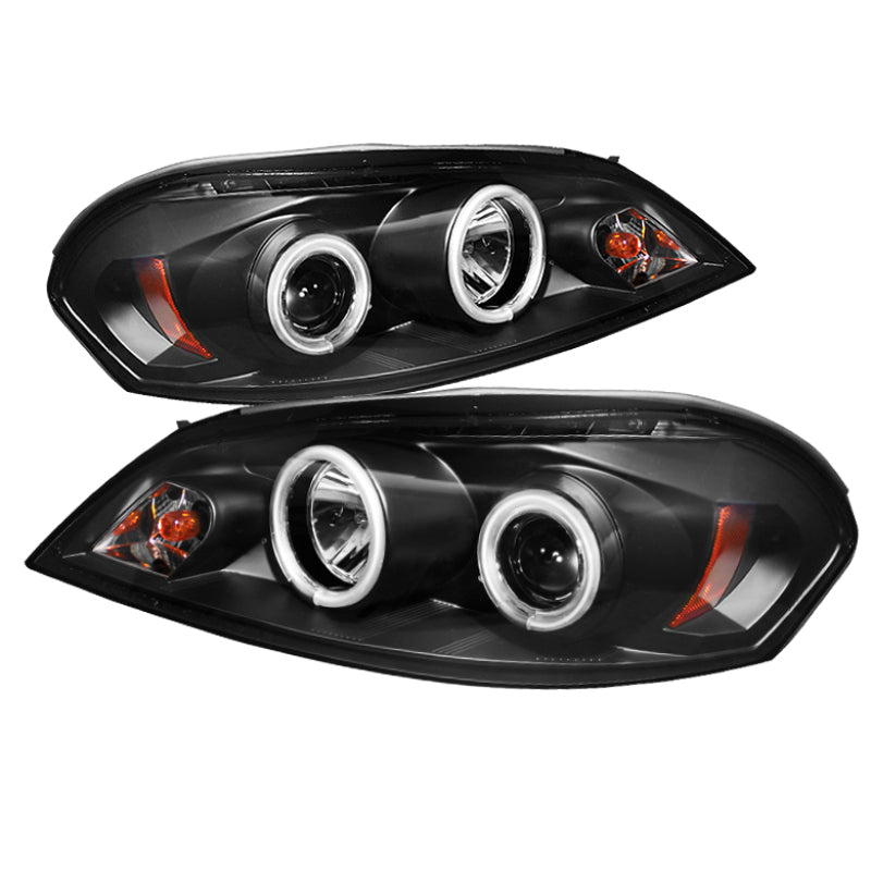 SPYDER Chevy Impala 06-13 Projector Headlights CCFL Halo LED Blk PRO-YD-CHIP06-CCFL-BK 5033840