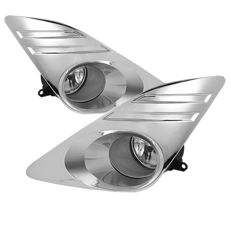 Spyder Toyota Camry 12-14 OEM Fog Lights w/Switch (with chrome cover)- Clear FL-TCAM2012-CH 5064769