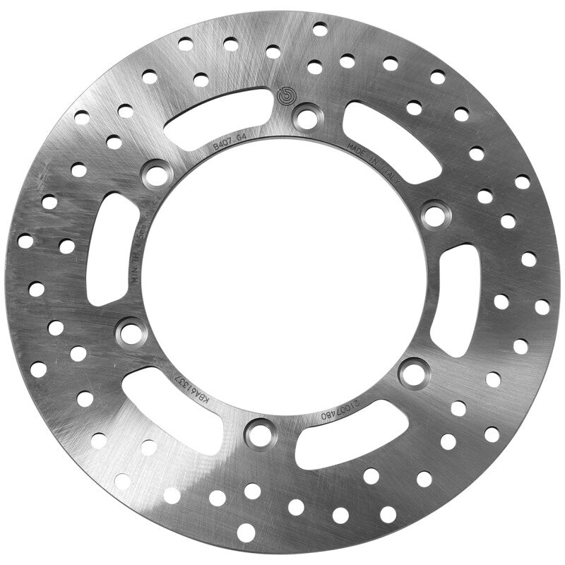 Brembo OE 94-00 Moto-Guzzi RS Daytona 1000CC/00-15 V11 1100CC 282x5mm Brake Disc - Rear Fixed 68B407G4