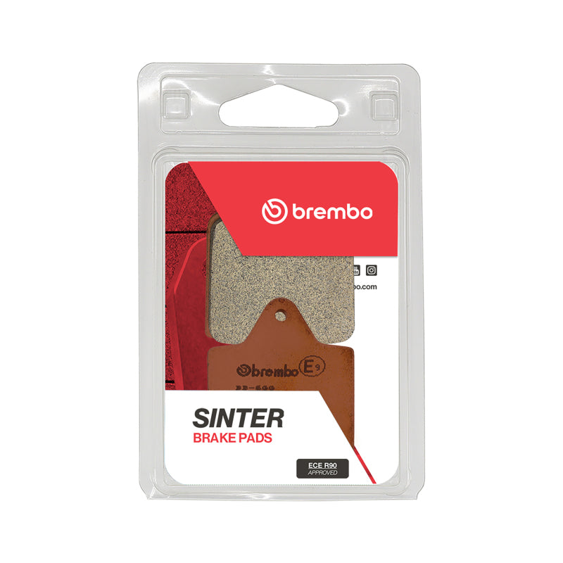 Brembo OE 96-96 Polaris Big Boss L 6x6 Middle Axle Brake 400cc Sinter Brake Pad - Front 07PO08SD
