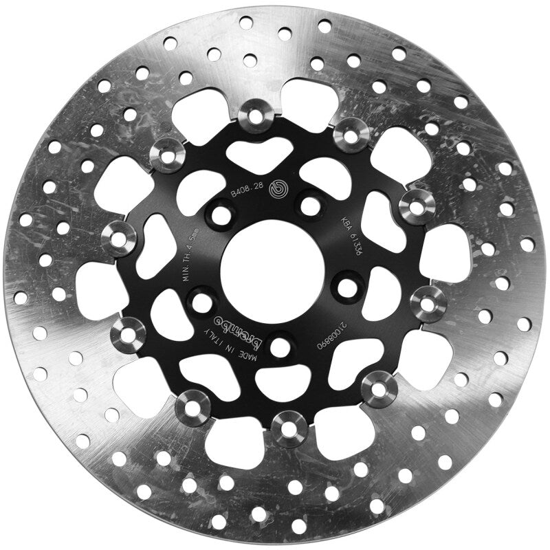 Brembo OE 00-06 HD FLHTCUI Electra Glide Ultra Clas. 1450CC 292x5mm Brake Disc - Rear Floating 78B40828