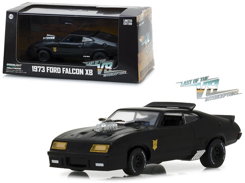 1973 Ford Falcon XB Black "Last of the V8 Interceptors" (1979) Movie 1/43 Diecast Model Car by Greenlight free shipping USA