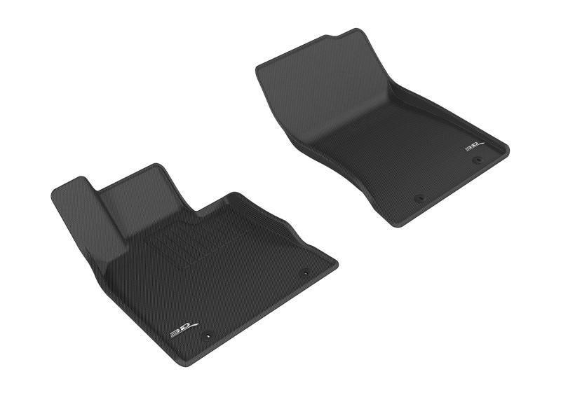 3D MAXpider 2017-2019 Genesis G90 Kagu 1st Row Floormat - Black L1GS00111509