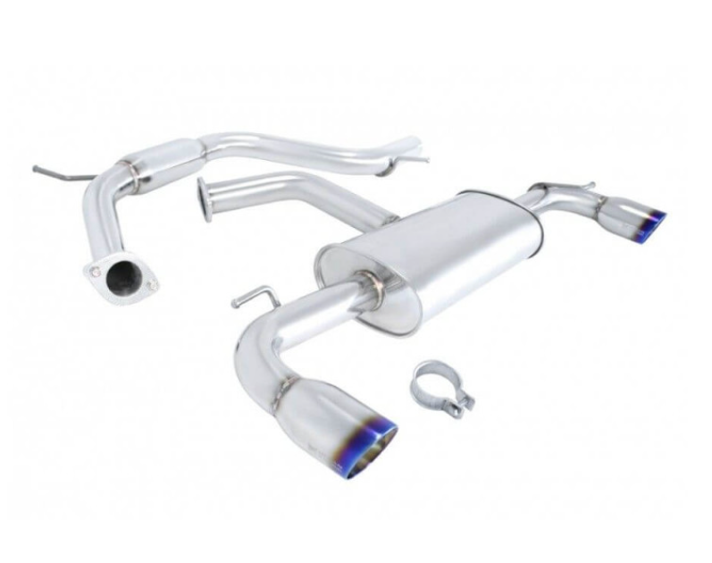 Megan Racing Cat-Back Exhaust System for 2010-2013 VW Golf GTI (MK6) - 100% T-304 Stainless Steel