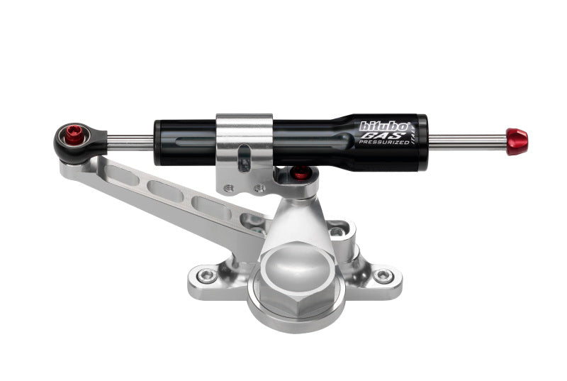 Bitubo Suspension Bitubo KITT Steering Damper Kit For Over Tank Mounting With Black Shock Absorber KIT109A2