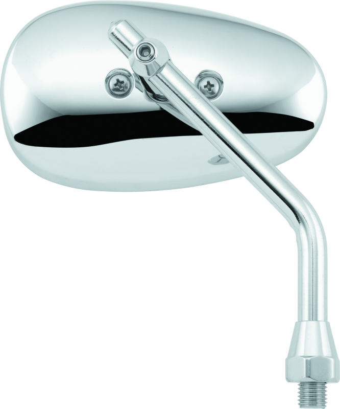 BikeMaster Universal Cruiser Mirror 10mm - Each -Chrome 601142