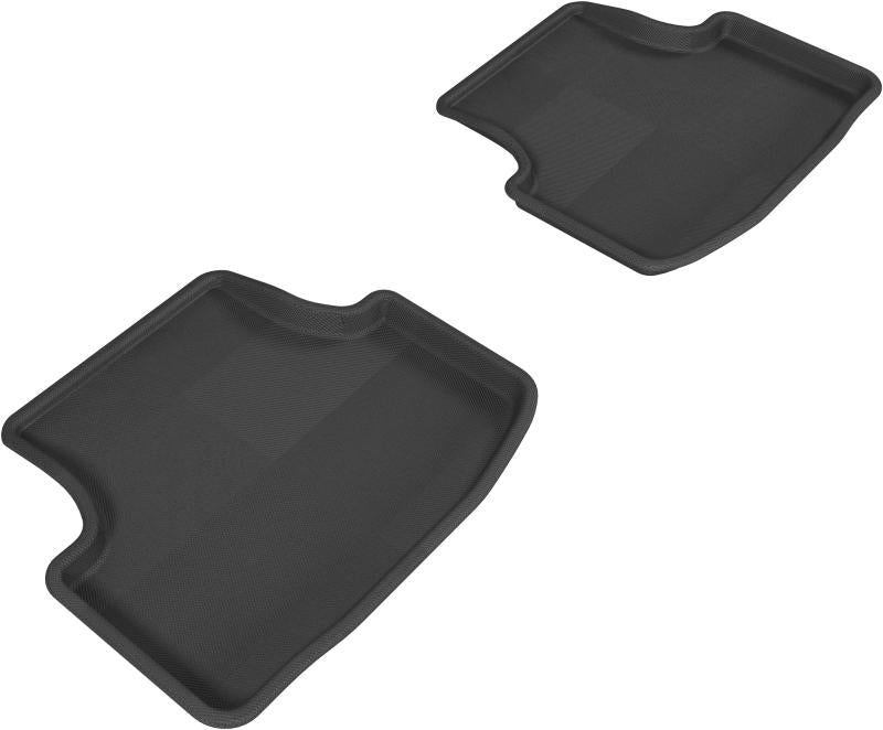 3D MAXpider 2015-2018 Volkswagen Golf Kagu 2nd Row Floormats - Gray L1VW05021501
