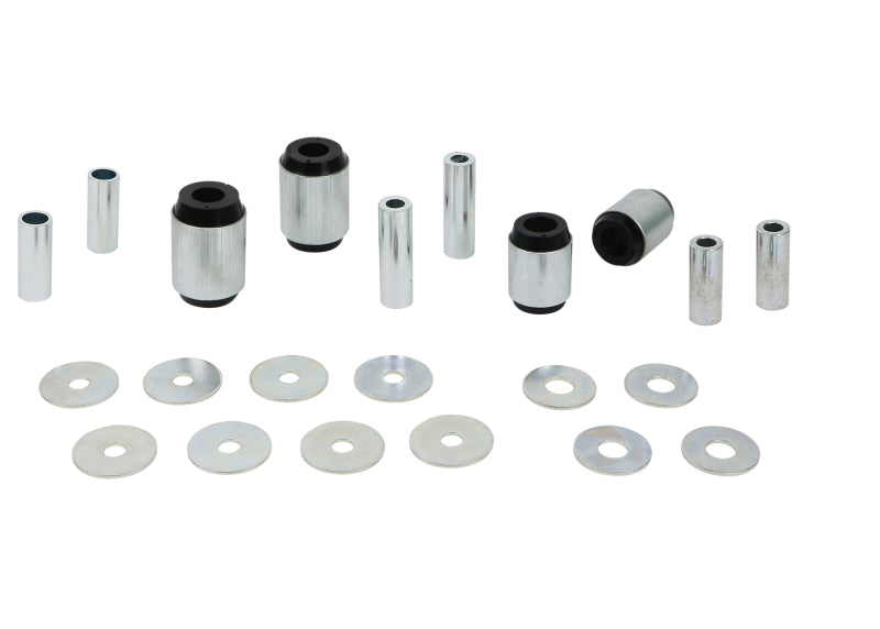 Whiteline Plus 02-09 Lexus GX470 / 06+ Toyota FJ Cruiser Fr C/A - Lwr Inner Front & Rear Bushing Kit W53312