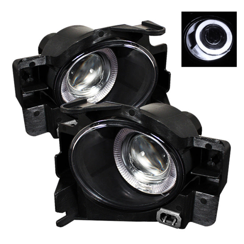 SPYDER Nissan Altima 08-12 2Dr Halo Projector Fog Lights w/swch- Clear FL-P-NA08-2D-HL 5021595