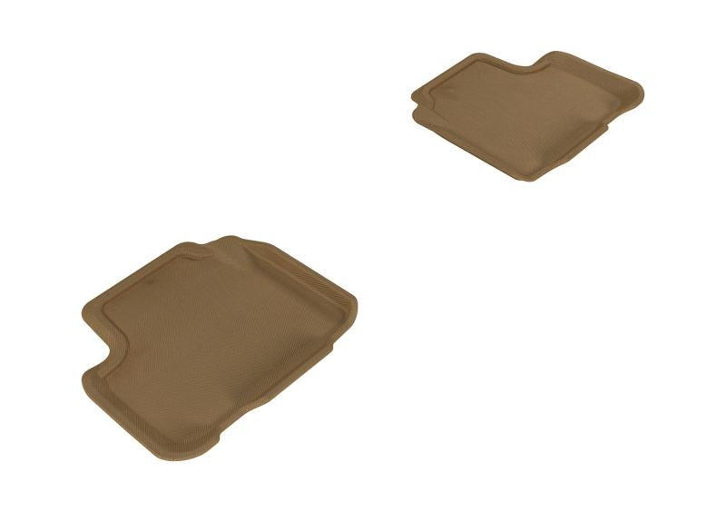 3D MAXpider 2006-2012 Mercedes-Benz R-Class W250 Kagu 2nd Row Floormats - Tan L1MB04921502