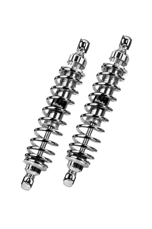 Bitubo Suspension Bitubo WMB0 Twinshocks Adjustable: Spring Preload, Length 331mm, Chrome Edition S0023WMB03