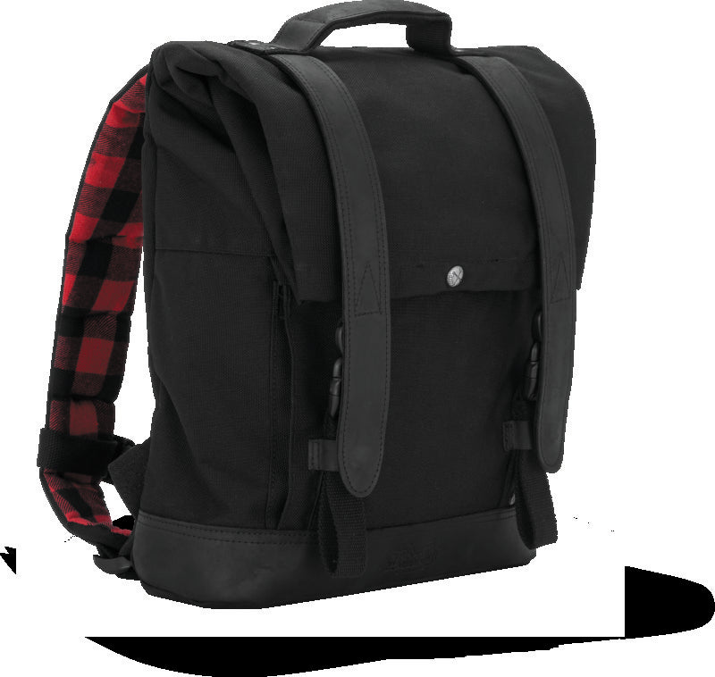 Burly Brand Voyager Back Pack - Black B15-1020B